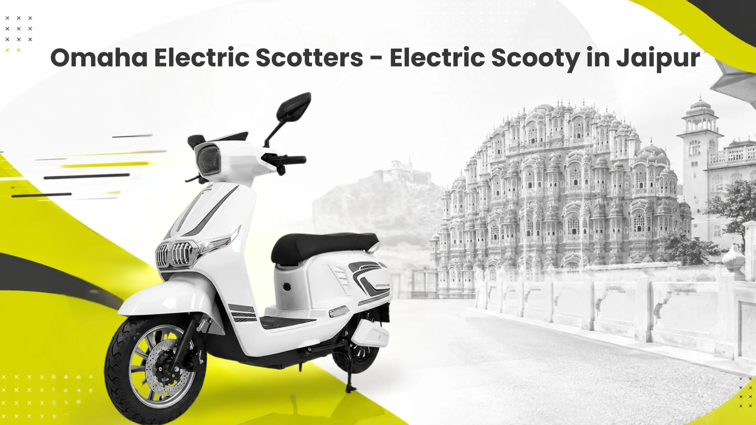 Omaha electric scooter range available with dealers in Jaipur