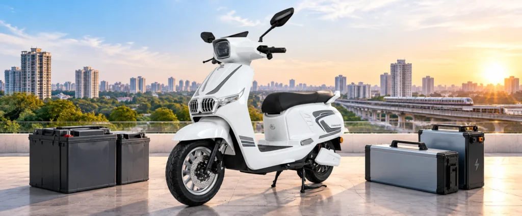 lead acid vs lithium electric scooter